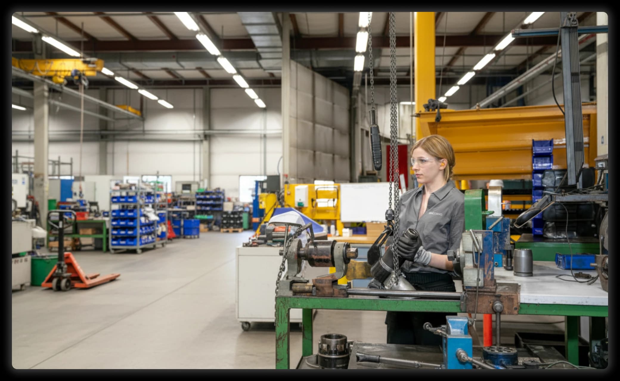 Infasco employee at work