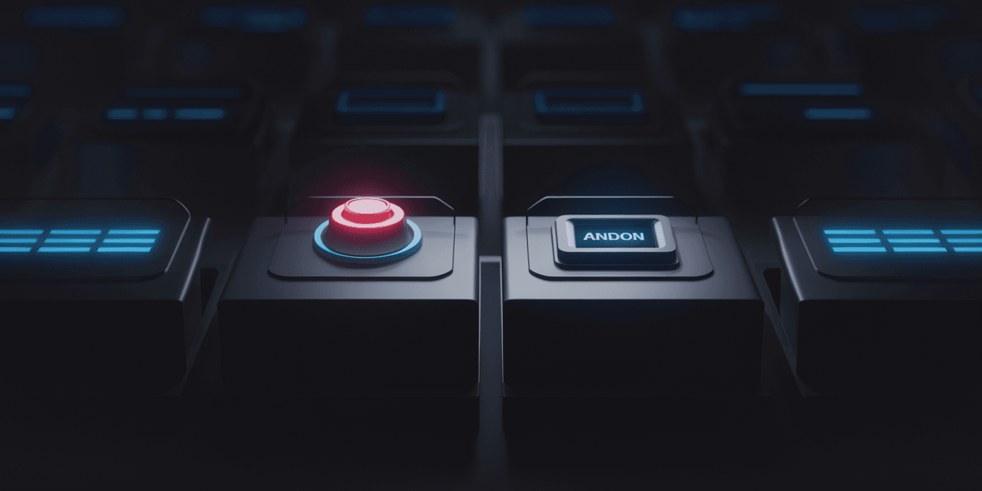 Comparaison entre l'Andon manuel et l'Andon automatisé : Avantages et inconvénients