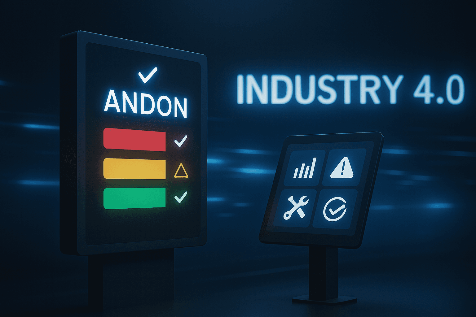 L'évolution des systèmes Andon avec l'avènement de l'industrie 4.0