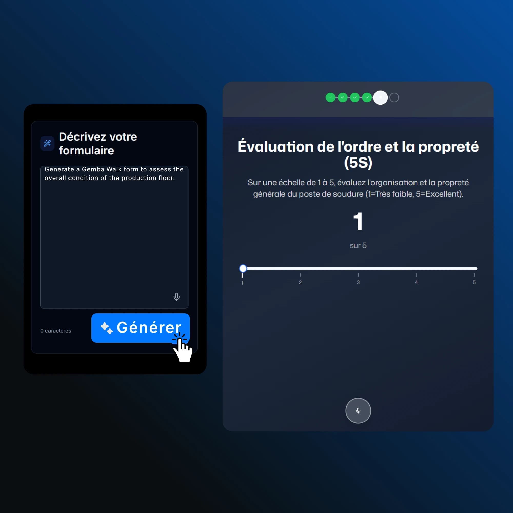 Génération de formulaires intelligents